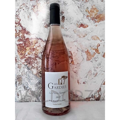 PIC SAINT LOUP ROSE 2022 75cl 13° à 7€ LES GARDIES PIERRES SAUVAGES