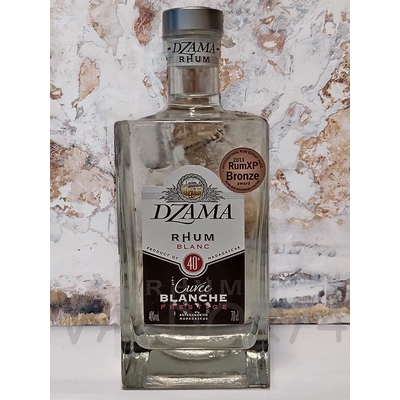 RHUM DZAMA  CUVEE BLANCHE  MADAGASCAR 70cl 40° à 49€