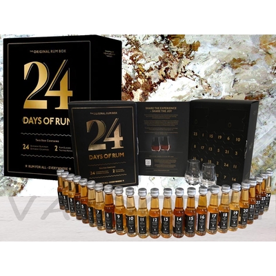 CALENDRIER DE L'AVENT DU RHUM 2024 à 86€