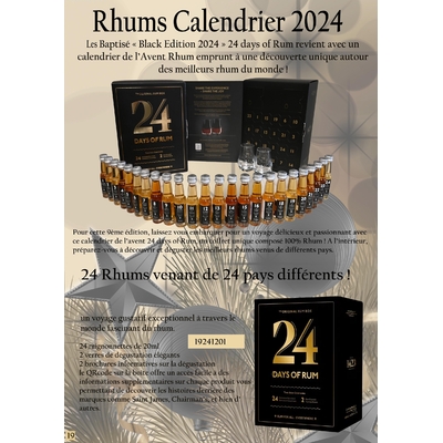 calendrier rhum 24 days