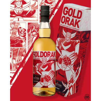 WHISKY JAPONAIS HINOTORI GOLDORAK PEATED  50° 70cl 78€