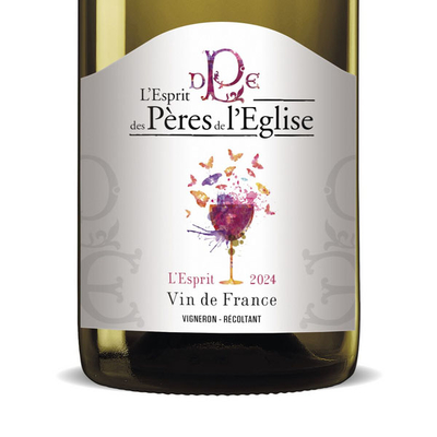 ESPRIT BLANC DOMAINE DES PERES DE L’EGLISE 2024 14° 75cl à 8€