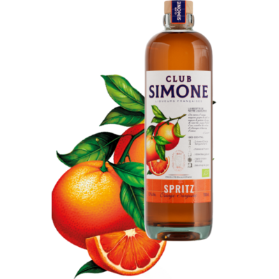 CLUB SIMONE SPRITZ A L'ORANGE AMER BIO 75cl 15° à 28€
