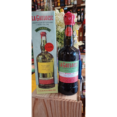 LA GAULOISE LIQUEUR BICENTENAIRE VERTE VIEILLIE 5 ANS 70CL 46° A 134€