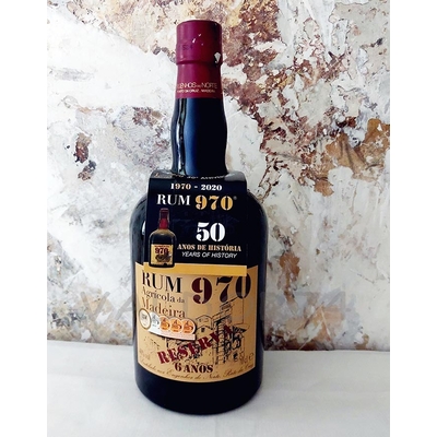 RHUM 970 RESERVA AGICOLA MAREIRE 50ème ANNIVERSAIRE 70cl 40° à 55€