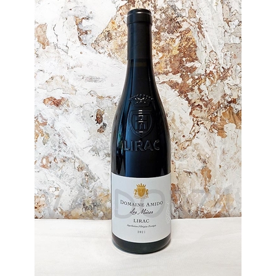 LIRAC ROUGE 2021 DOMAINE AMIDO "Les Mûres" 75cl 14,5° à 8€