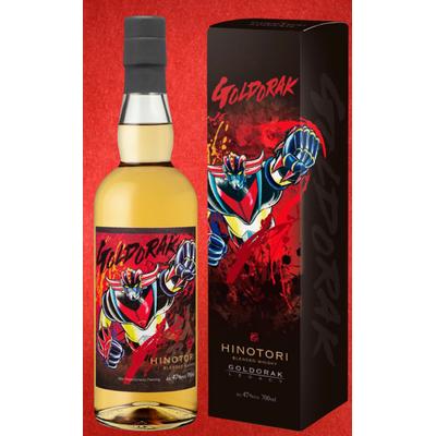 WHISKY JAPONAIS HINOTORI GOLDORAK LEGACY 47° 70cl 78€