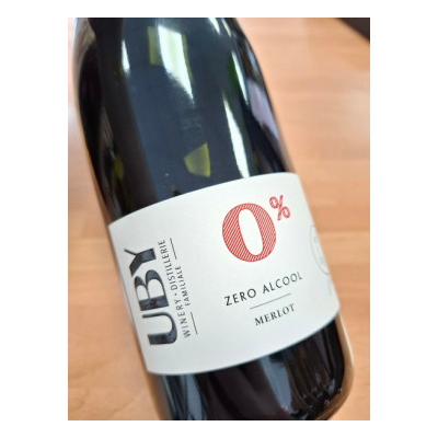 UBY ROUGE BIO SANS ALCOOL 75cl à 8€