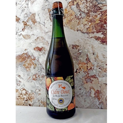 CIDRE DOUX LA BOLEE BRETONNE 75cl 4,5°à 5€