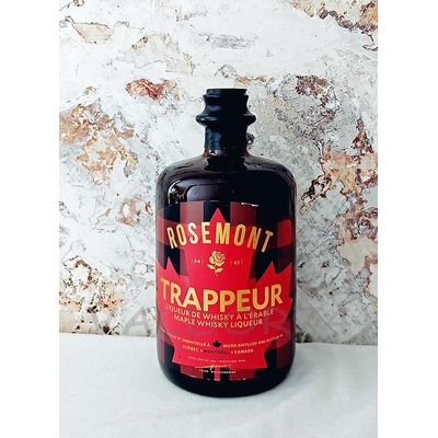 ROSEMONT TRAPPEUR DISTILLERIE DE MONTREAL LIQUEUR DE WHISKY à L'ERABLE 70cl 32,5° à 42€