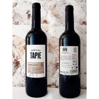 CHATEAU TAPIE  LANGUEDOC 2021 BIO DEMETER 75cl 13,5° à 7€