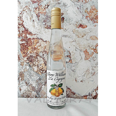 POIRE WILLIAM LA CIGOGNE DISTILLERIE PEUREUX A FOUGEROLLES 35cl 40% à 20€