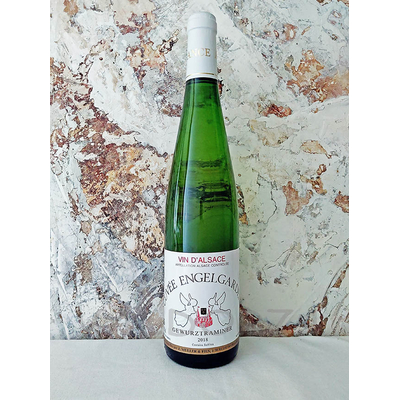 GEWURZTRAMINER ENGELGARTEN 2018 DOMAINE MULLER & FILS à BERGHEIM  AOC Alsace 75cl 14,5° à 7€