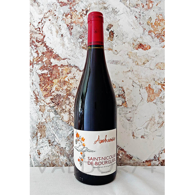 SAINT NICOLAS DE BOURGUEIL 2023 AMBROISIE 75CL 12° à 7€
