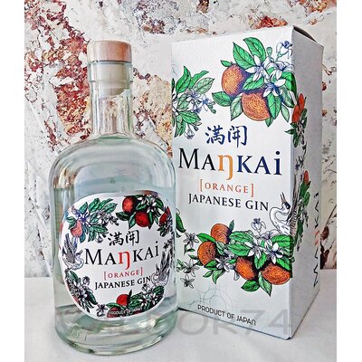 MANKAI ORANGE JAPANESE GIN 70cl 43° 39€