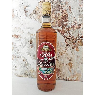 RHUM DZAMA AMBRE DE NOZIBE MADAGASCAR 70cl 52° à 36€