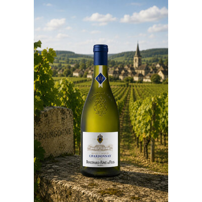 HÉRITAGE DU CONSEILLER  CHARDONNAY 2025  MAISON BOUCHARD AINE 75cl 12,5° à 9€  VIN DE FRANCE
