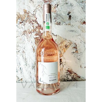 ESTANDON TERRE NOUVELLE ROSE IGP VAR BIO 75cl 13°à 8€