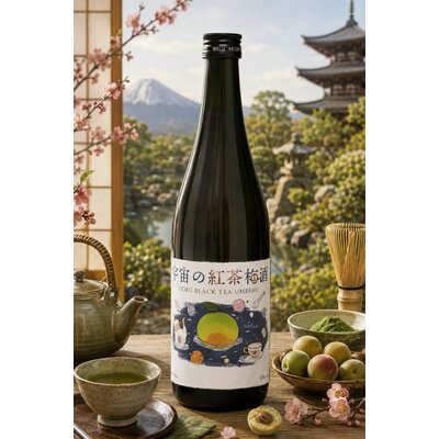 BLACK TEA UMESCHU LIQUEUR JAPONAISE 72cl 13° à 33€