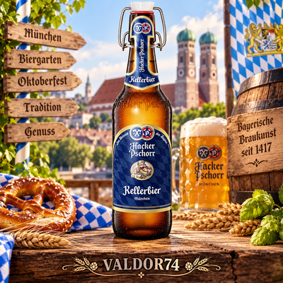 BIERE HACKER PSCHORR NATURTRÜB KELLERBIER 50cl 5,5° à 3€