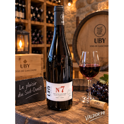 DOMAINE UBY N°7 TANNAT MERLOT 2025 75cl 12° à 6€