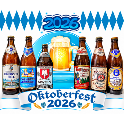 PACK OKTOBERFEST 2026 6 BIERES ALLEMANDES 50cl à 21€