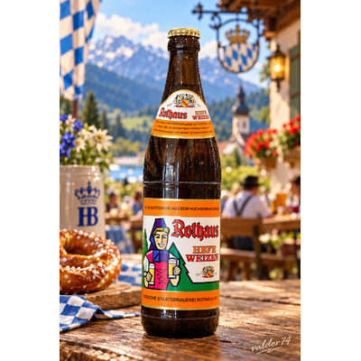 ROTHAUS PILS BIERE ALLEMANDE 50cl 5,1° à 4€