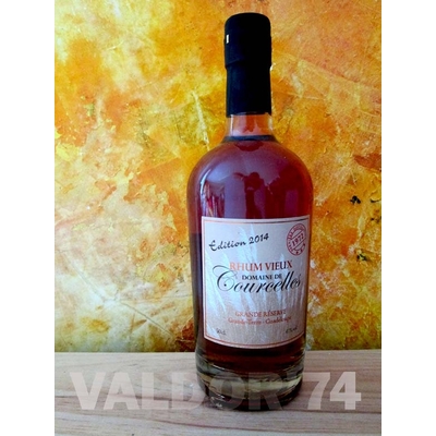 Rhum Courcelles 1972 38 ans Guadeloupe 50cl 47° Grande Terre Edition 2014