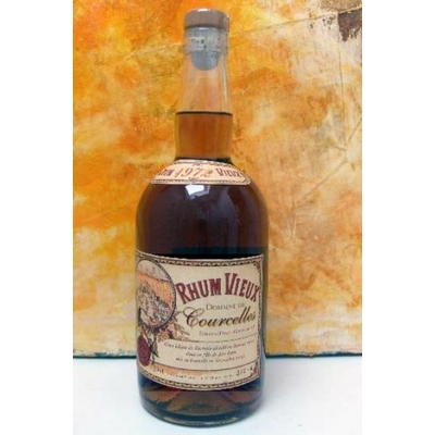 Rhum Courcelles 1972 Guadeloupe 70cl 42° Grande Terre