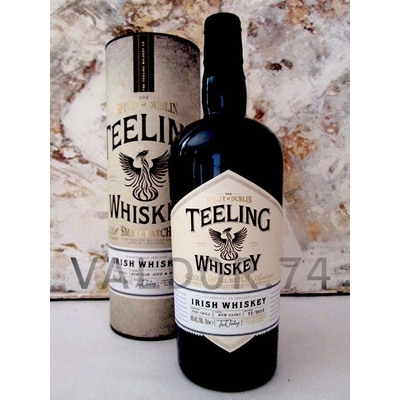 TEELING  Premium IRISH  Whiskey Small batch-hand kraffted-non filtré  Finition en fût de rhum  Irlande 70 cl 45%