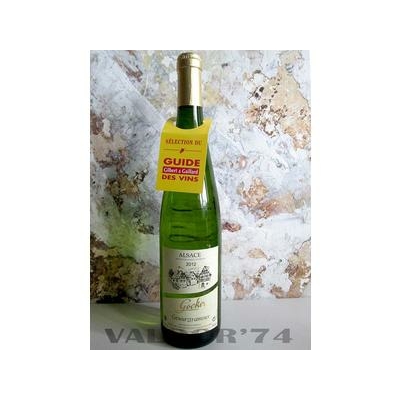 Vin d'Alsace GEWURZTRAMINER 2017 Domaine Gocker à Mittelwihr 75cl à 8€