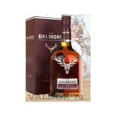 Whisky THE DALMORE  12 Years" HIGHLAND  Single Malt 70cl 40°