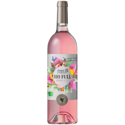BIO FULL SANS SOUFRE  Bordeaux Rosé Château Grand Ferrand 2017 75cl 13° Certifié AB