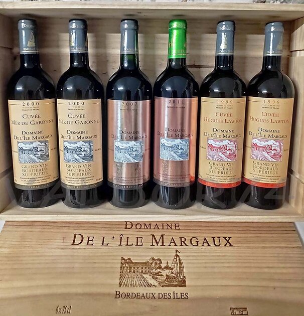 DOM MARGAUX- 2000 x2 - 2007 - 2011 - 1999 x 2