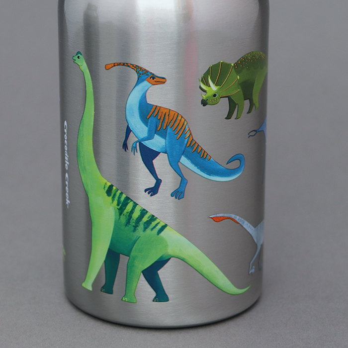 Gourde Enfant en Inox Loopy Zéro Déchet Dinosaure - Gaspajoe - Prairymood