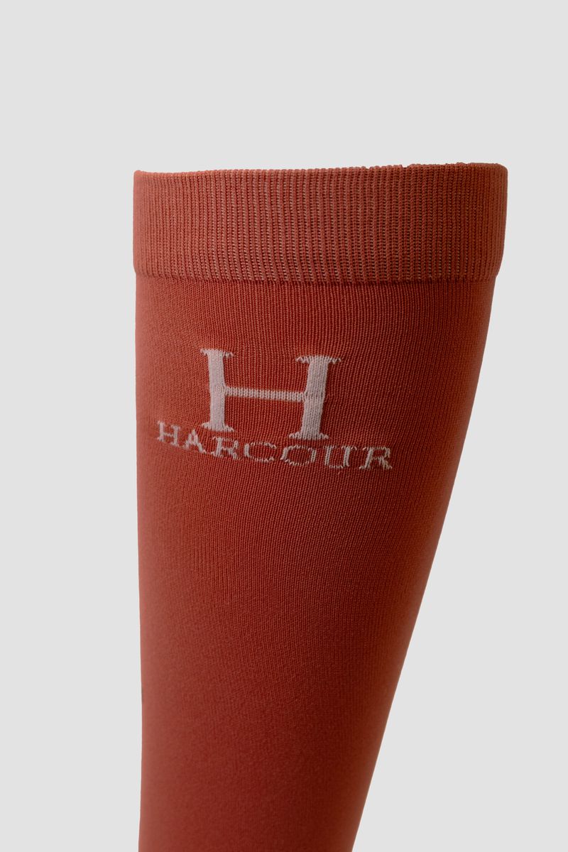 chaussettes-badminton-pamplemousse1