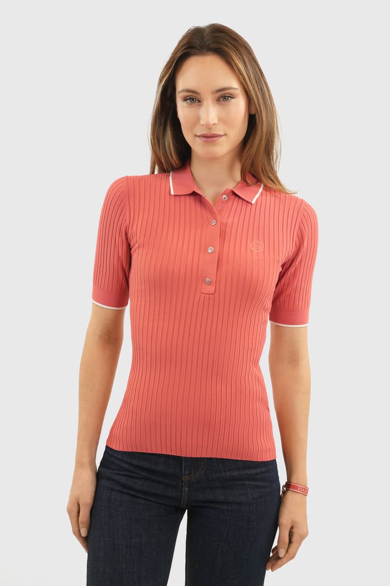 bethanie-polo-femme-pamplemousse-harcour