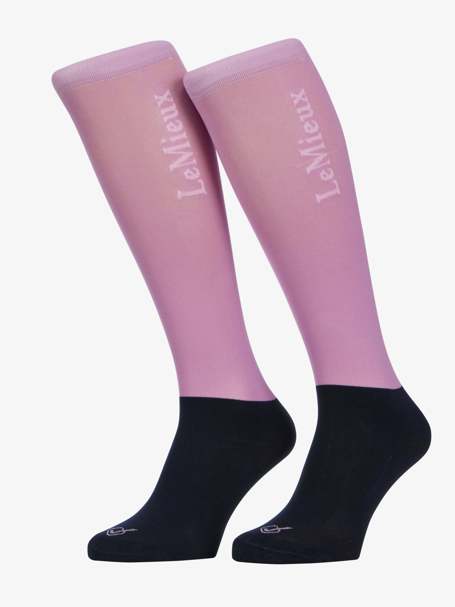 chaussettes-equitation-lemieux-competition-bas-mallow-rose