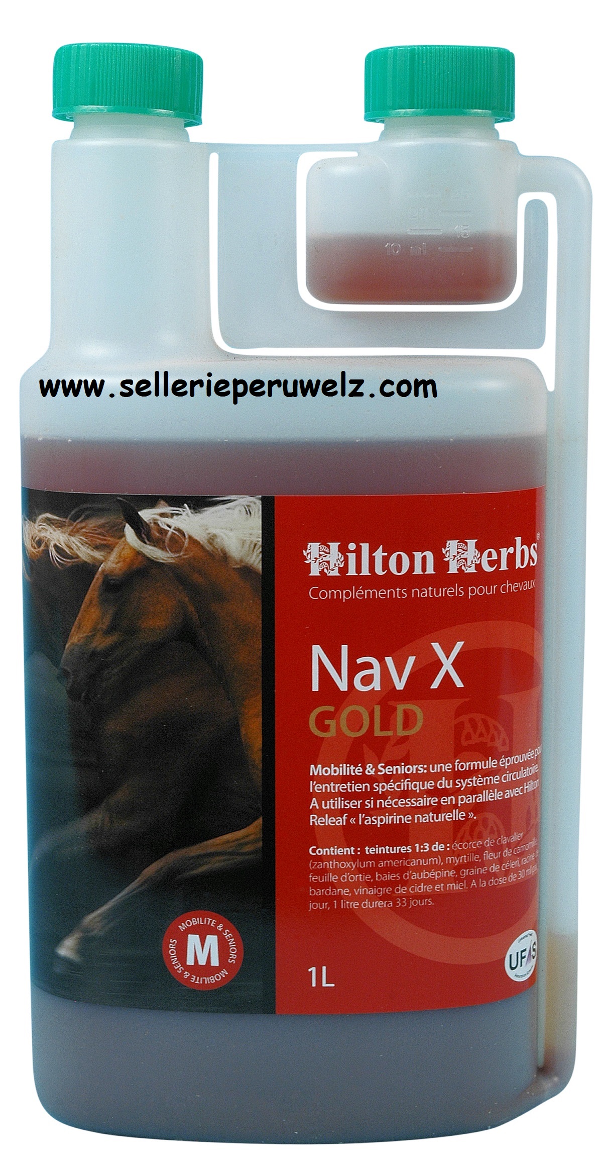 Nav X Gold - fourbure et naviculaire Hilton Herbs 1L