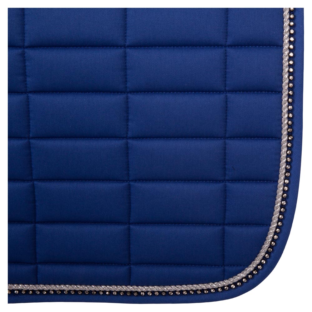 tapis de selle br glamour chic dressage bleu cobalt 166032_23_02