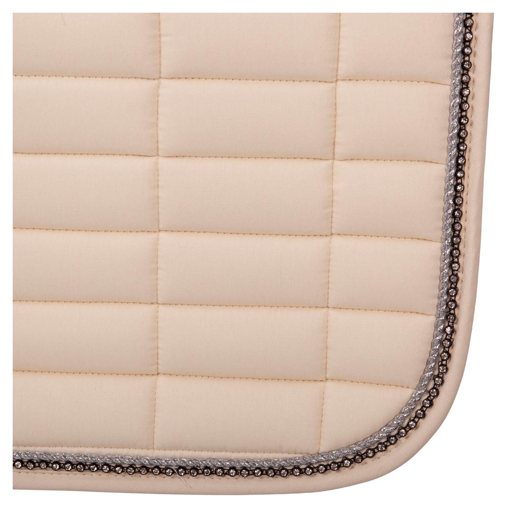 tapis de selle br glamour chic dressage champagne 166032_52_02