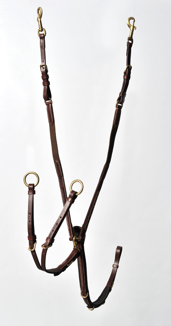 Martingale élastique HORKA Pour Cheval – Détachable, Ajustable, Idéale Pour L'entraînement Et La Chasse