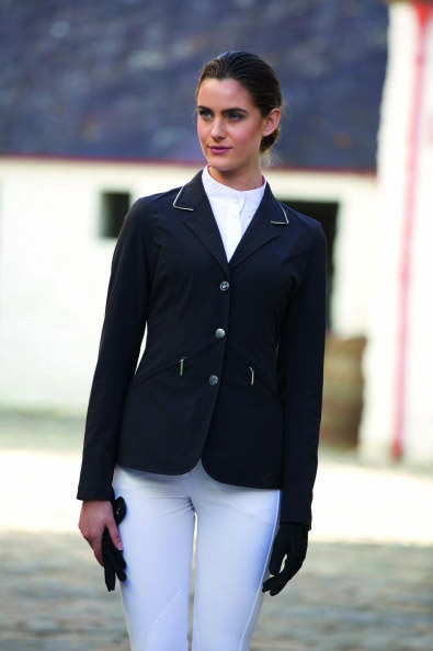 embellished ladies competition jacket veste de concours horseware strass