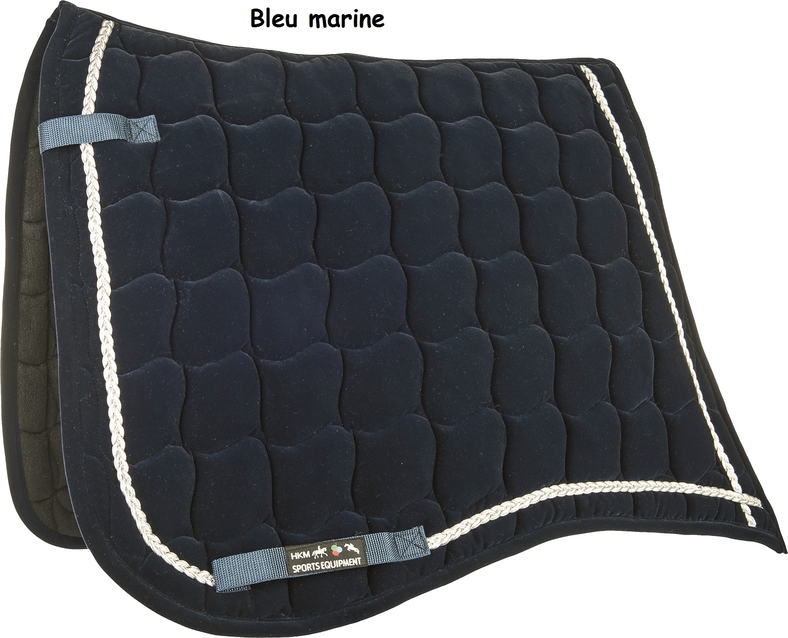tapis dressage velours antik forme pointe bleu marine 4641_6971