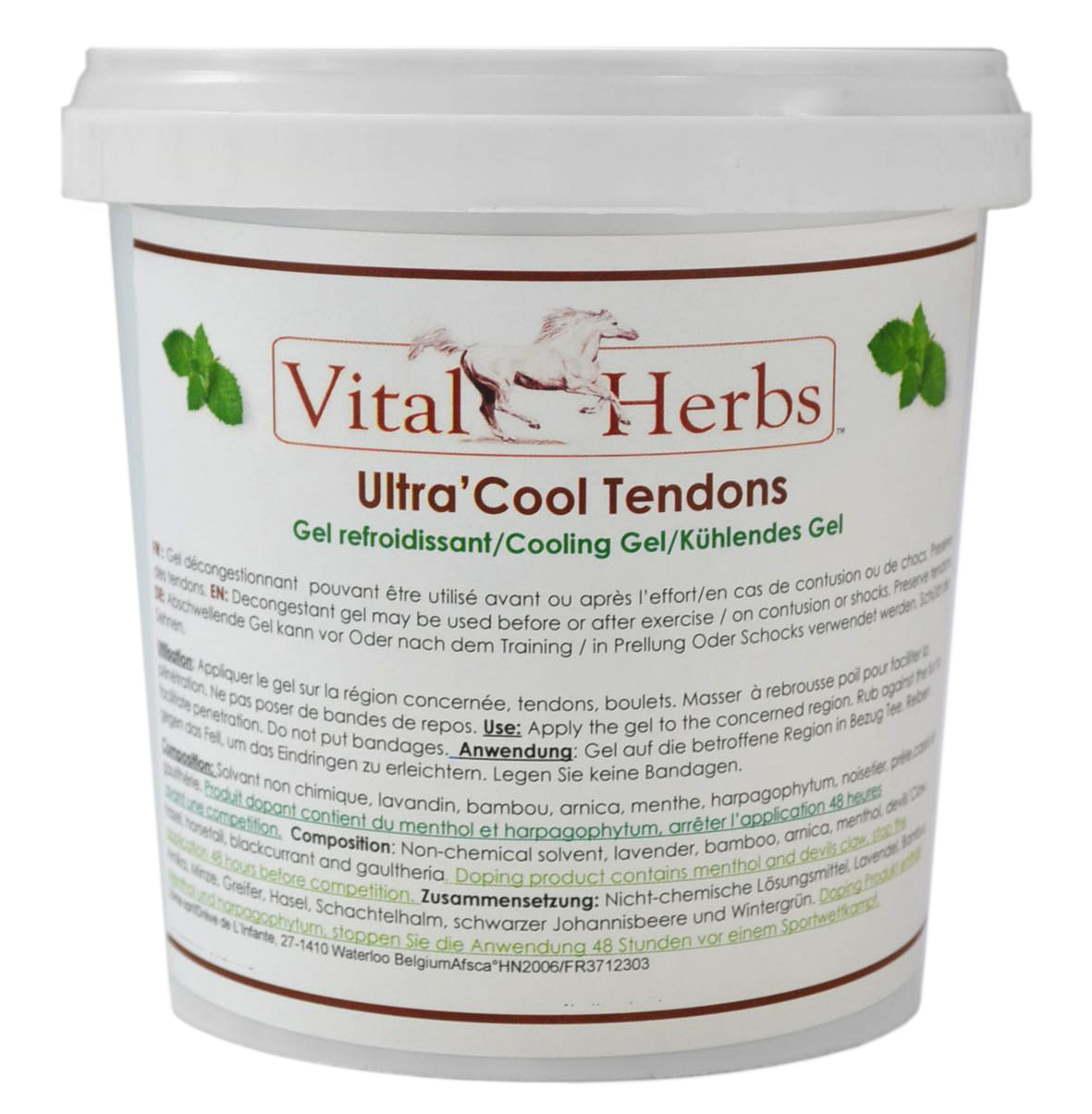 Ultra Cool Tendon Gel vital herb\'s