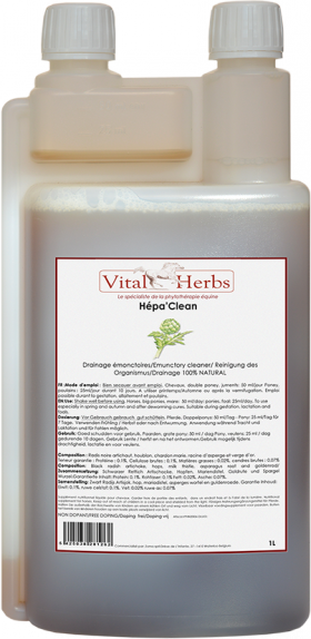 hepa-clean vital herbs drainant reins foie doseur