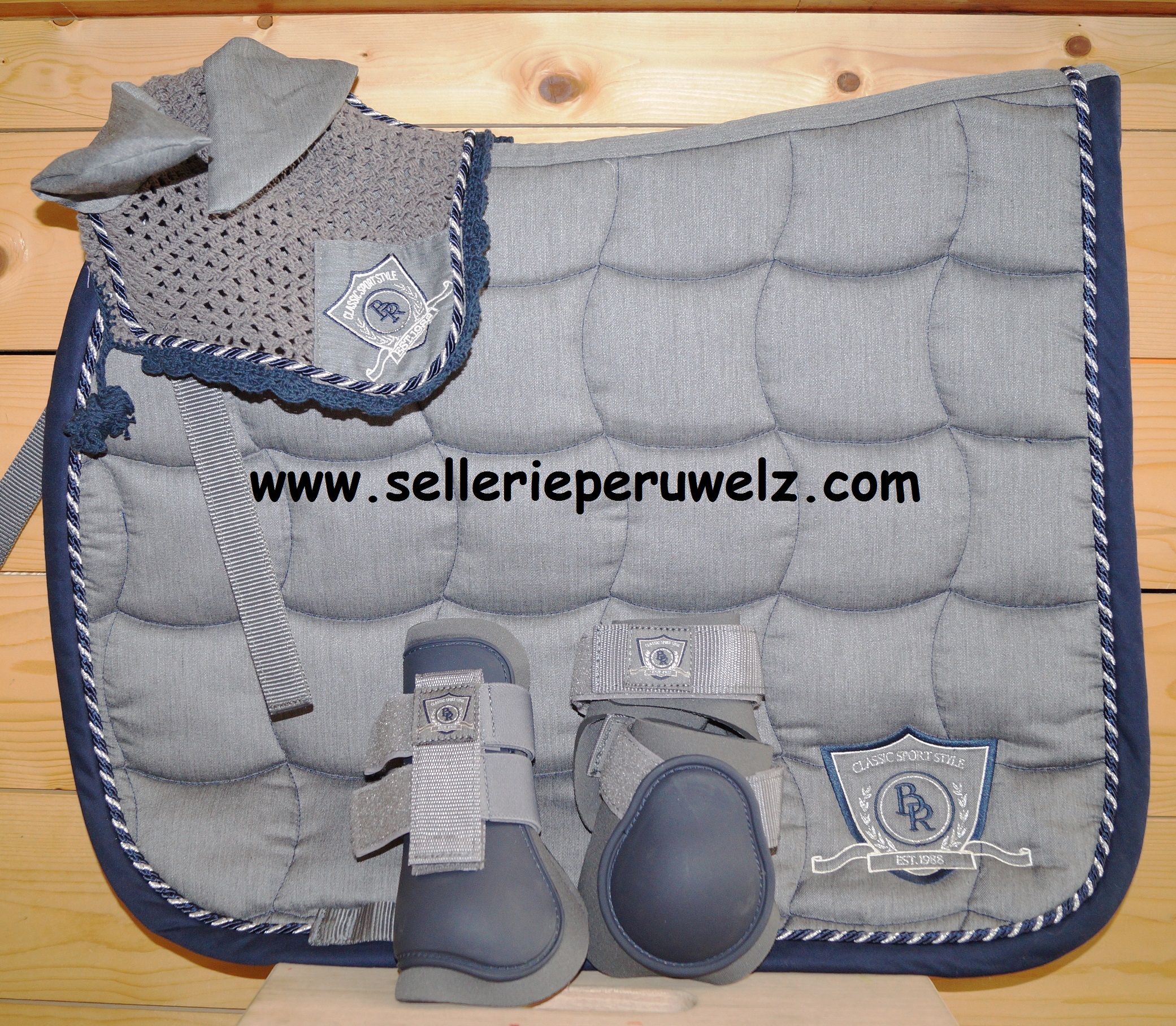 ensemble br mélange classique bleu marine navy