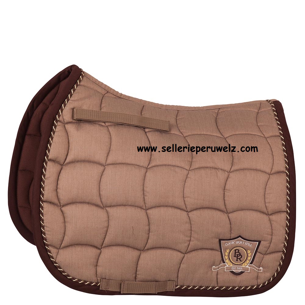 163091_81_01  tapis de selle mixte br melange beige