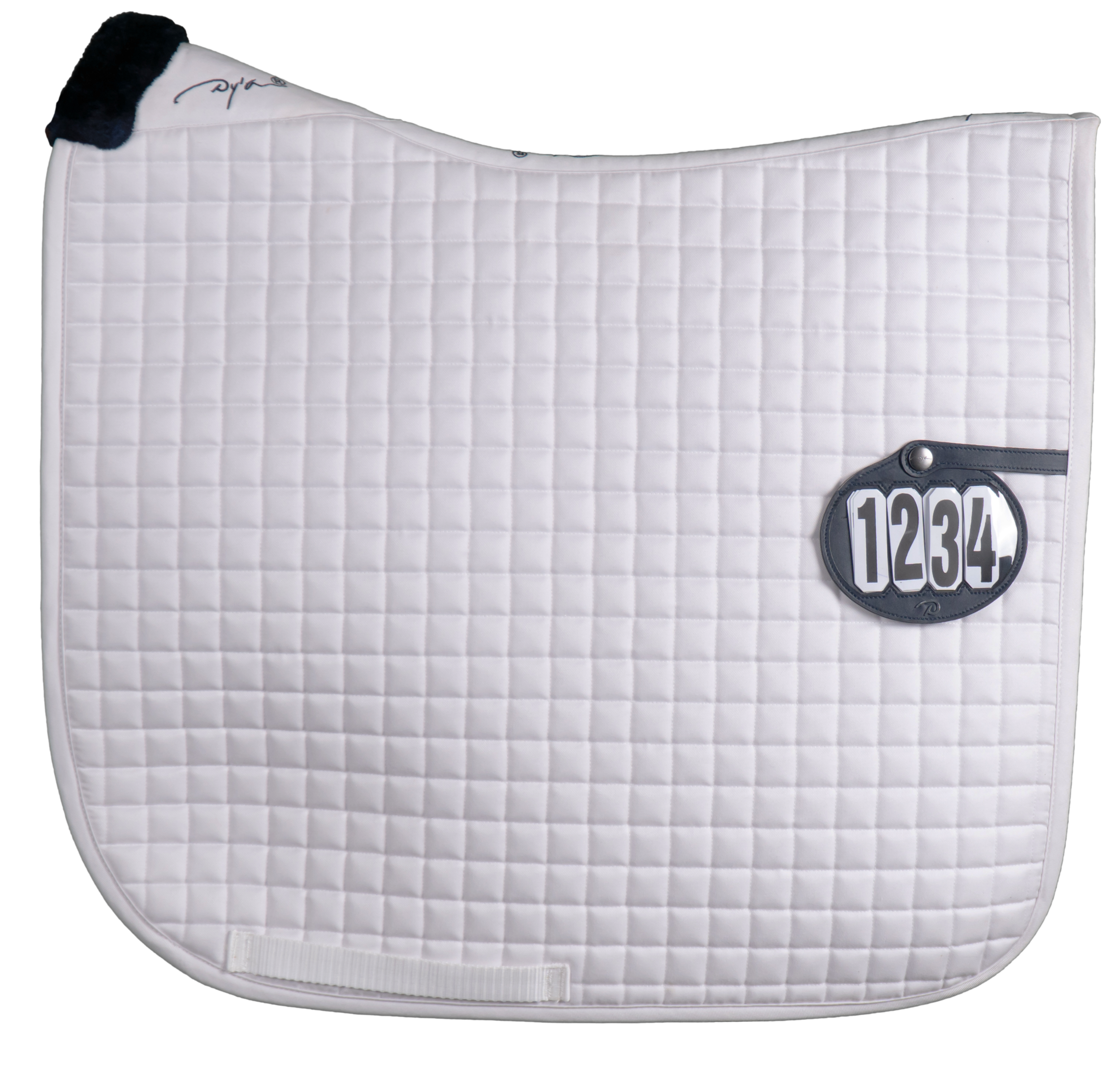 tapis concours dressage blanc