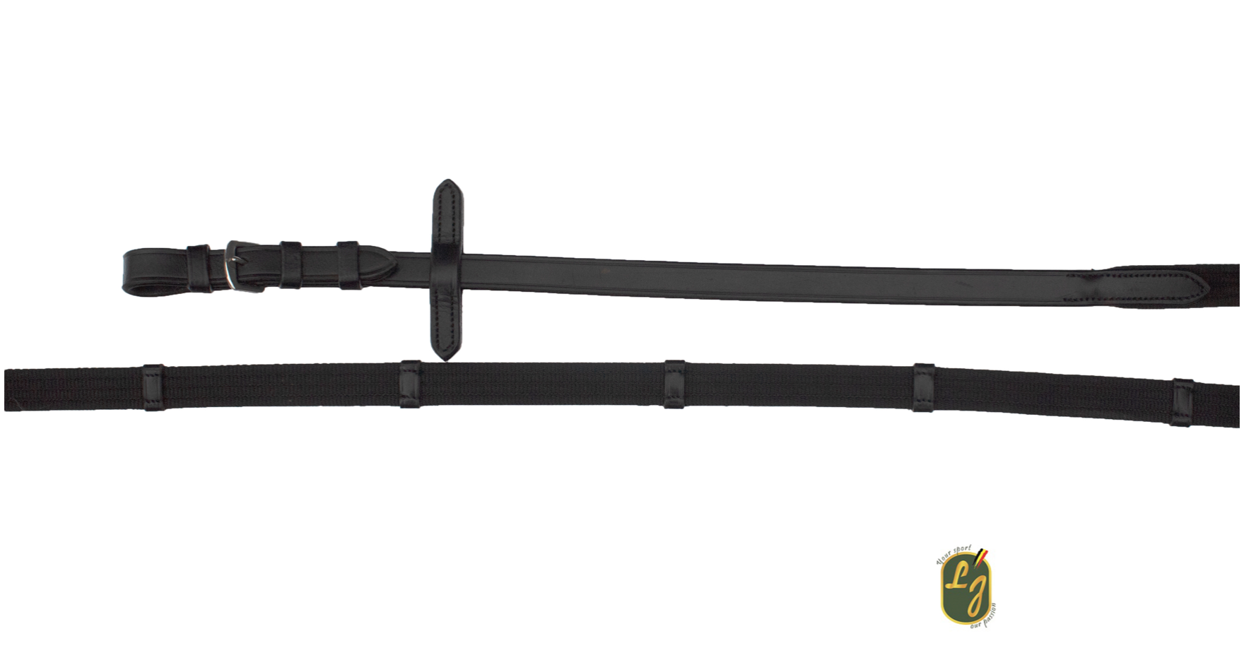 rênes lj leather noir